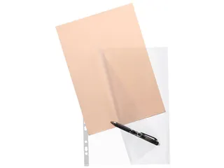 Geperforeerde Showtas A4 11-gaats Glashelder 80mic Pak 25 Stuks - 5