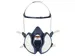 3M 4255 FFA2-P3 R D halfgelaatsmasker - One size