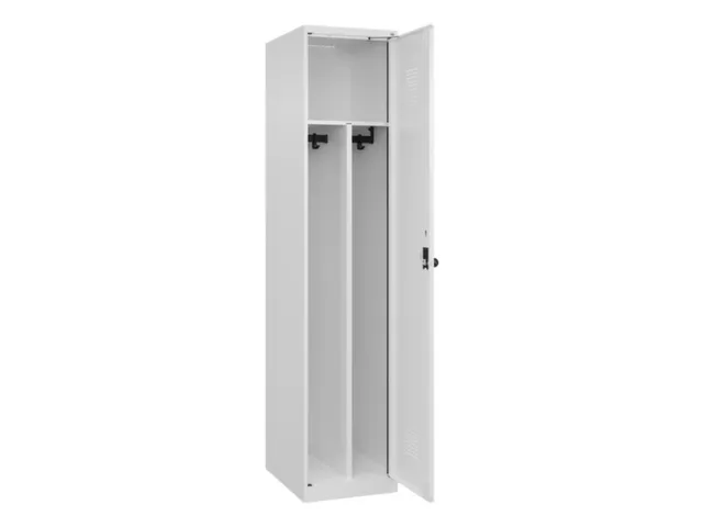 locker voor scheiding van kleding,HxBxD 1850x400x500mm,1vak