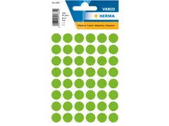 HERMA 1865 Multipurpose etiketten Rond 13mm Groen 240 stuks