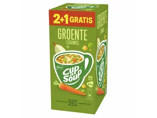 Cup a Soup Knorr groente 175ml doos 2+1 Gratis - 1