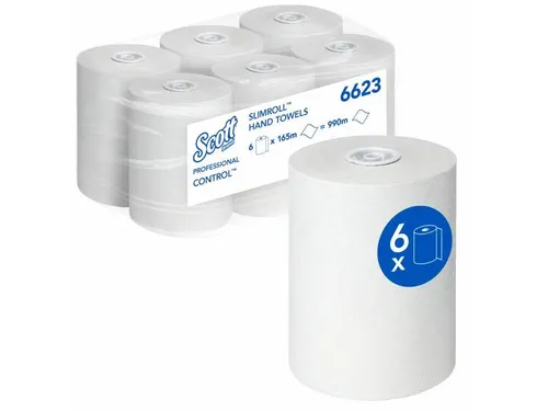 Handdoekrol Scott 6623 Control Slimroll 1-laags 165 m x 19,8 cm