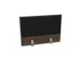 panneau de rehausse,p. table de bureau,NV brun caryer,BN8033-noir