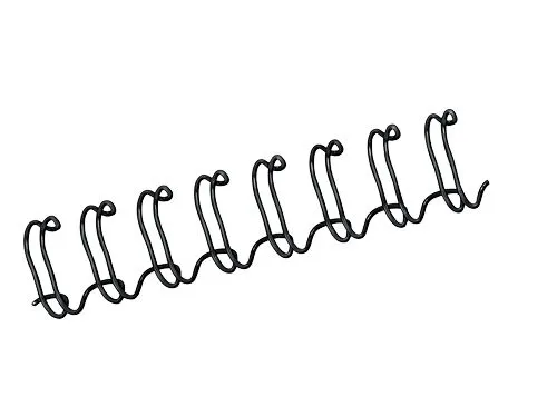 Draadrug Fellowes 10mm 34-rings A4 zwart 100stuks