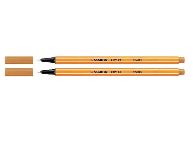 Fineliner STABILO point 88/54 oranje 0.4mm
