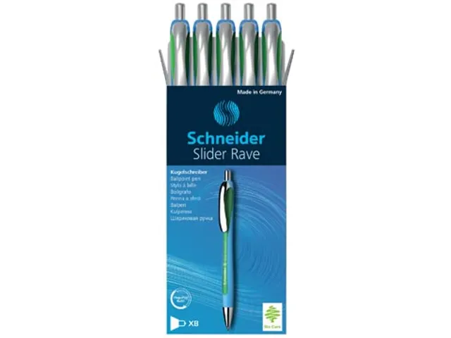 balpen Slider Rave XB, groen
