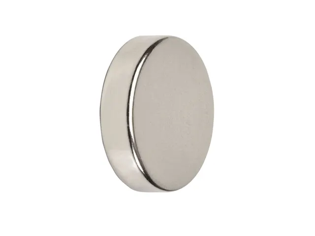 Magneet MAUL Neodymium rond 20x5mm 6.2kg 4 stuks
