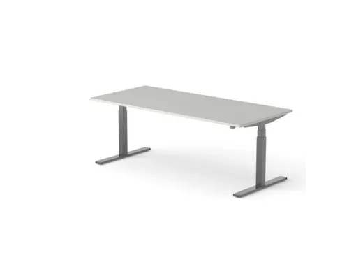 Elektrisch ihv bureau HxBxD 640-1300x2000x900mm blad grijs