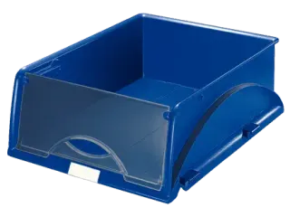 Sorteerbak Leitz 5231 Sorty met klep blauw A4 - 1