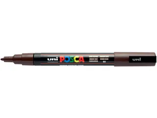 Posca Paintmarker Pc-3m Donkerbruin - 1