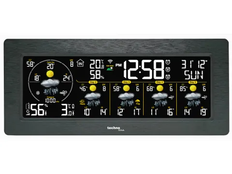 Weerstation Technoline WD 3035 230x253x29mm wit met 1 buitensensor