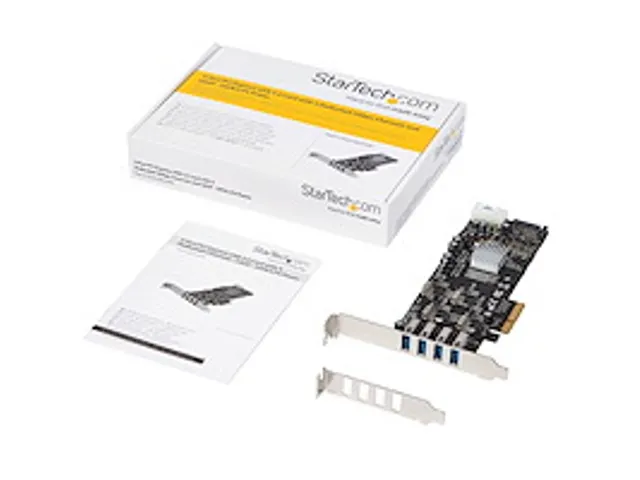 4 Poorts PCI Express (PCIe) SuperSpeed USB 3.0 Adapterkaart UASP SATA