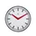 Stationsklok - 25.5cm - Stille wandklok - Wit - nXt by NeXtime - "Newc