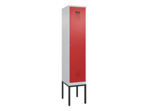 locker,HxBxD 2120x400x500mm,1vak,vak B 400mm,cil.-slot,voetonderstel