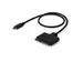 USB 3.1 (10Gps) adapter kabel voor 2,5 inch SATA schijven - met USB-C