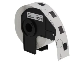 Etiket Compatible Brother DK-11218 24mm rond 1000stuks - 1