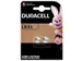 Batterij Duracell knoopcel 2x LR43 alkaline Ø11,6mm 2 stuks