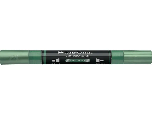 Acrylmarker Faber-Castell Multimark 295 green metallic