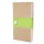 Schrift Moleskine 130x210mm blanco 160 pagina's 70gr kraft set à 3 st