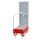 verrijdbare opvangbak,v. 2x60l vat,opvangvol. 60l,HxBxD 1685x500x875mm