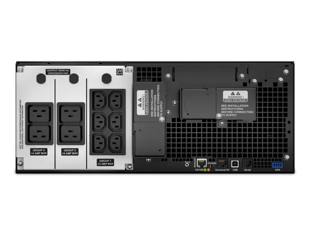 APC Smart-UPS On-Line SRT6KRMXLI - 6kW/VA, 6x C13 + 4x C19 + hardwire
