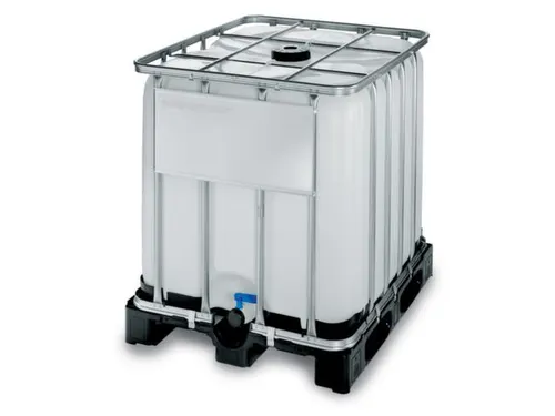 Ibc-Opslagtank Standaard Pe 1013x1200x800mm 600 liter Kunststof