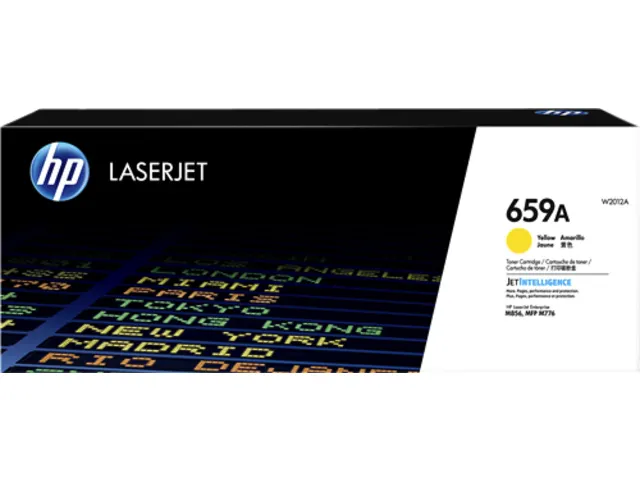 Cartouche toner W2012A 659A jaune