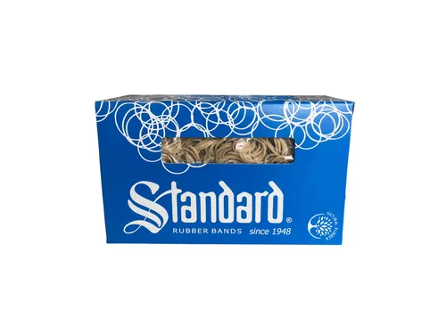Elastiek Standard Rubber Bands 18 80x1.5mm 500gr 1660 stuks bruin