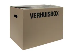 Verhuisdoos Budget 480x320x360mm Bruin