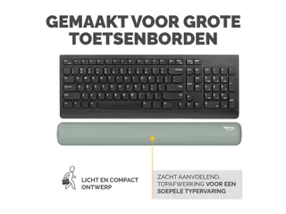 Polssteun Fellowes Breyta saliegroen 6x47cm - 10