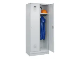 locker,HxBxD 1950x800x500mm,2vak,vak B 400mm,cil.-slot,sokkel