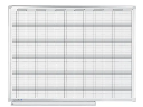 Planbord Legamaster professional jaarplanner horizontaal 90x120cm