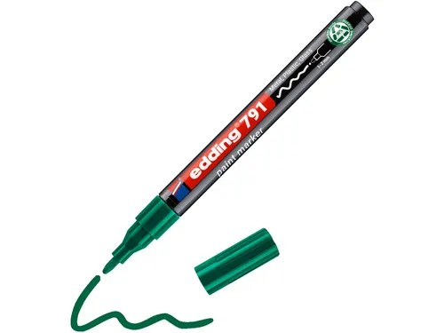 Paintmarker edding 791 PCR op alcoholbasis 1-2mm groen