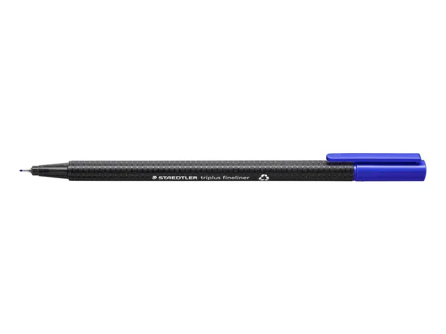 Fineliner Staedtler Triplus 334 blauw 0.3mm