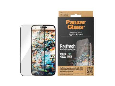 Panzerglass Re:fresh Screenprotector Iphone 15