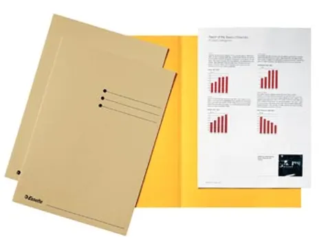 Dossiermap A4 Gems, Karton Van 180 G/m², Pak Van 100 Stuks