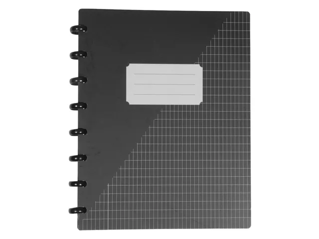 Cahier a anneaux Kangaro 169x213mm quadrille 4x8mm 72 feuille 90gr 12p