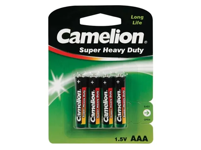 Zink Koolstof AAA / R3 1.5V (4ST/BL)