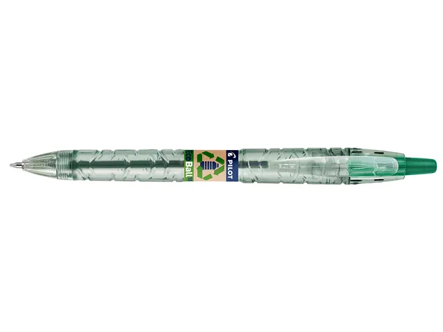 Balpen Pilot B2P Ecoball Begreen 1.0mm Medium punt Groen