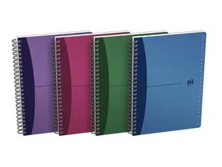 Indexboek Oxford Urban Mix A5 90vel alfabet lijn Assorti - 1