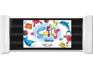 Darwi Boetseerpasta Softy Zwart 500 Gram - 1