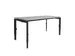 Bureau Linesto N4 hoogte instelbaar 140x80cm Lichtgrijs, poot Zwart