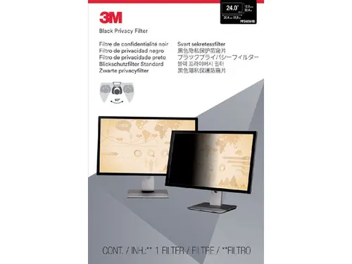 OUTLET Privacy filter 3M 24 inch monitor breedbeeld 16:10