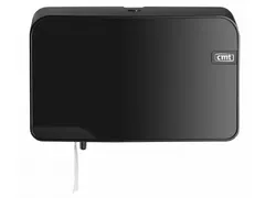 CMT Quartz Toiletrolhouder Duo Compact Traditioneel Zwart