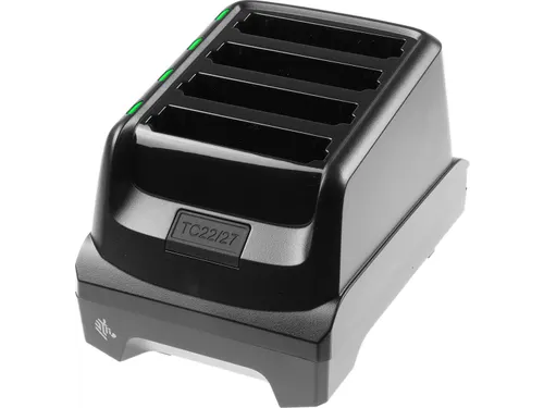 Acculader 4-voudig voor Zebra TC22, TC27