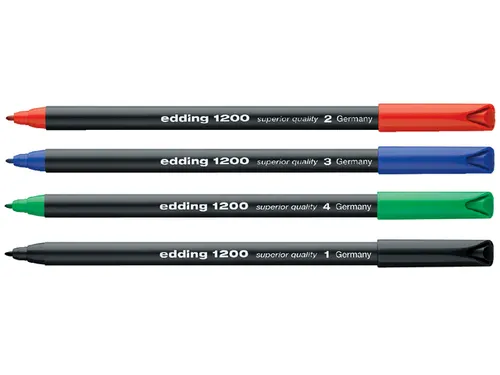 Fineliner edding 1200 rood 0.5-1.0mm