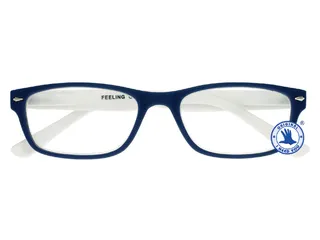 Leesbril I Need You +2.50 dpt Feeling blauw-wit - 2