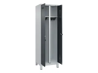 locker voor scheiding van kleding,HxBxD 1950x600x500mm,2vak - 1