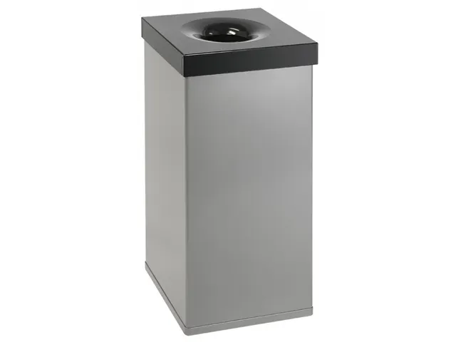 Vierkante Vlamdovende Papierbak Carro Flame 110 Liter Grijs