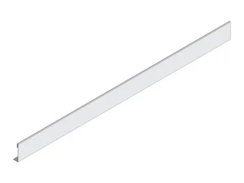 bureaupaneel,v. inhaakstelling,HxB 75x1300mm,m. diagonaalschoren,staal